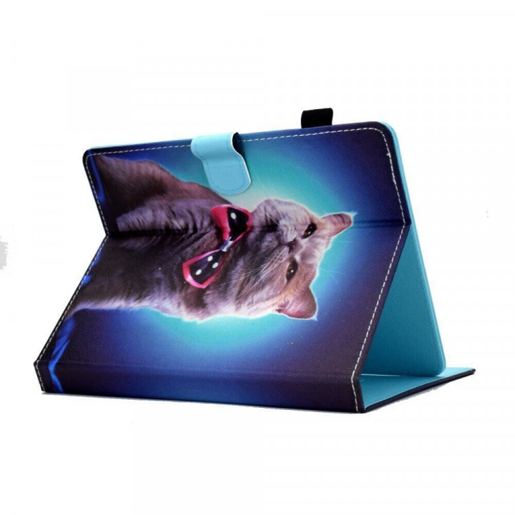 Универсальный чехол Coloured Drawing для планшета 8 дюймов (Cat)