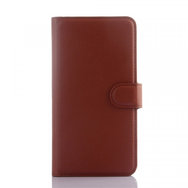 Чехол с визитницей для Meizu M2 Note (коричневый)