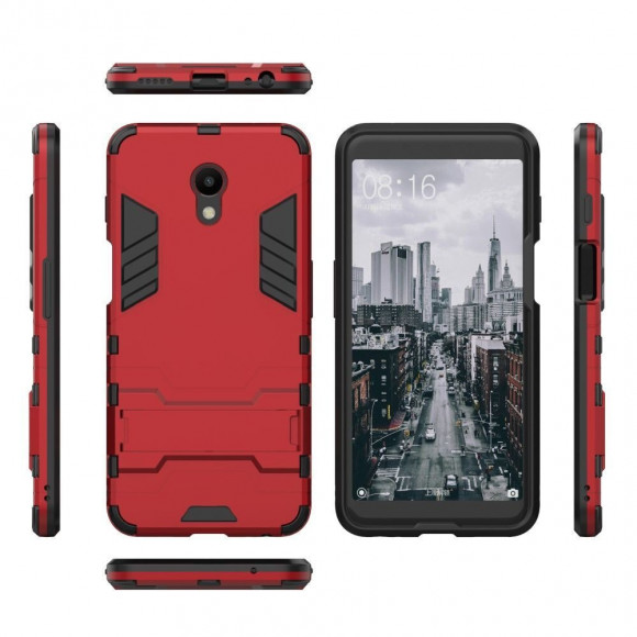 Чехол Duty Armor для Meizu M6s (красный)