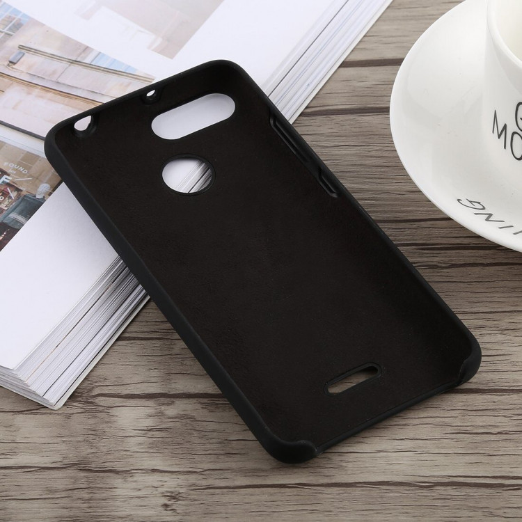 Силиконовый чехол Mobile Shell для Xiaomi Redmi 6 (черный)