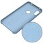 Силиконовый чехол Mobile Shell для Xiaomi Redmi Note 6 Pro (голубой)