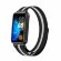 Миланский браслет для HUAWEI Band 8, HUAWEI Band 9 (черный, белый)