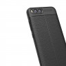 Чехол-накладка Litchi Grain для Xiaomi Mi6 (черный)