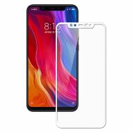 Защитное стекло 3D для Xiaomi Mi 8 (белый) Защитное стекло 3D для Xiaomi Mi 8 (белый)