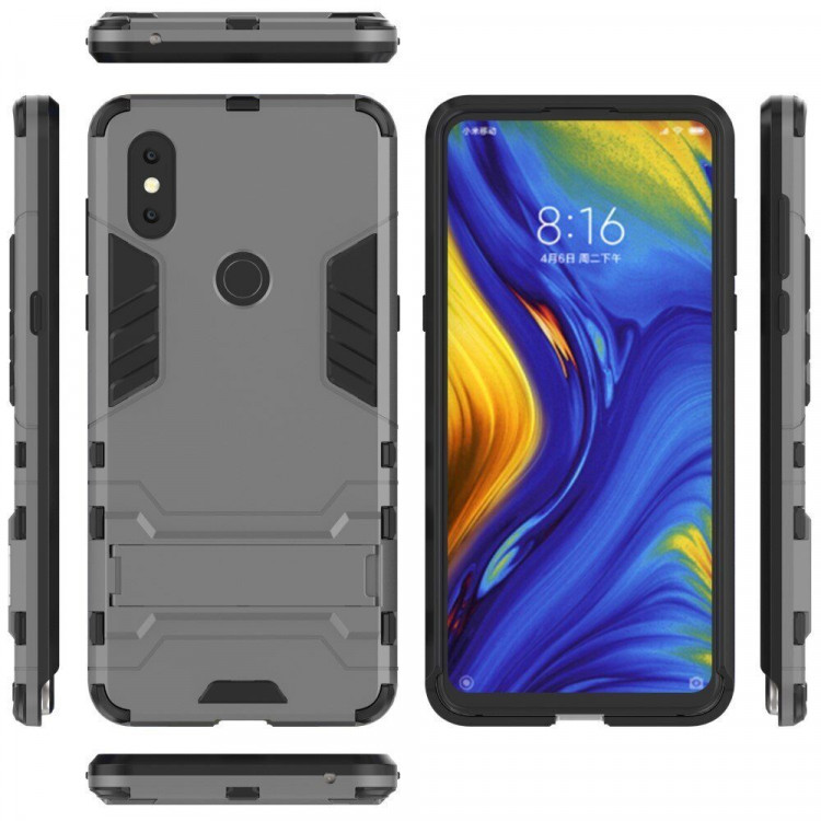 Чехол Duty Armor для Xiaomi Mi Mix 3 (серый)
