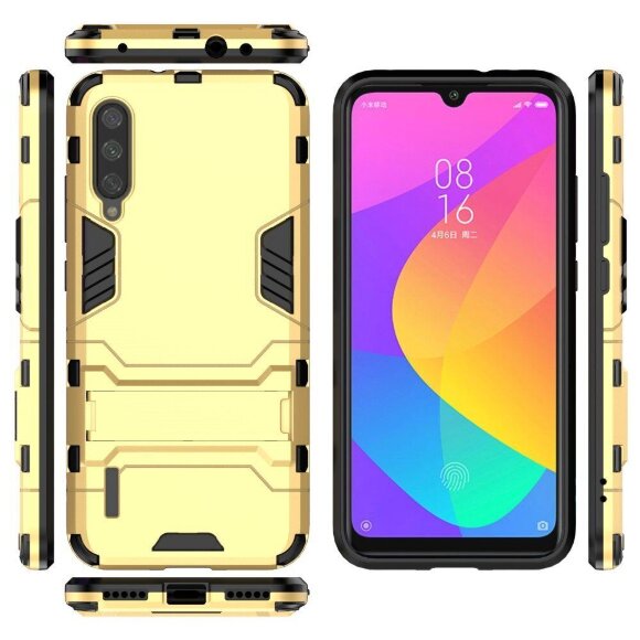 Чехол Duty Armor для Xiaomi Mi CC9e / Xiaomi Mi A3 (золотой) Чехол Duty Armor для Xiaomi Mi CC9e / Xiaomi Mi A3 (золотой)