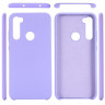 Силиконовый чехол Mobile Shell для Xiaomi Redmi Note 8 (фиолетовый)