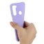 Силиконовый чехол Mobile Shell для Xiaomi Redmi Note 8 (фиолетовый)