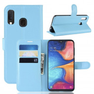 Чехол для Samsung Galaxy A20e (голубой) Чехол для Samsung Galaxy A20e (голубой)
