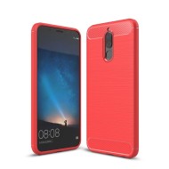 Чехол-накладка Carbon Fibre для Huawei Mate 10 Lite / Nova 2i (красный) Чехол-накладка Carbon Fibre для Huawei Mate 10 Lite / Nova 2i (красный)