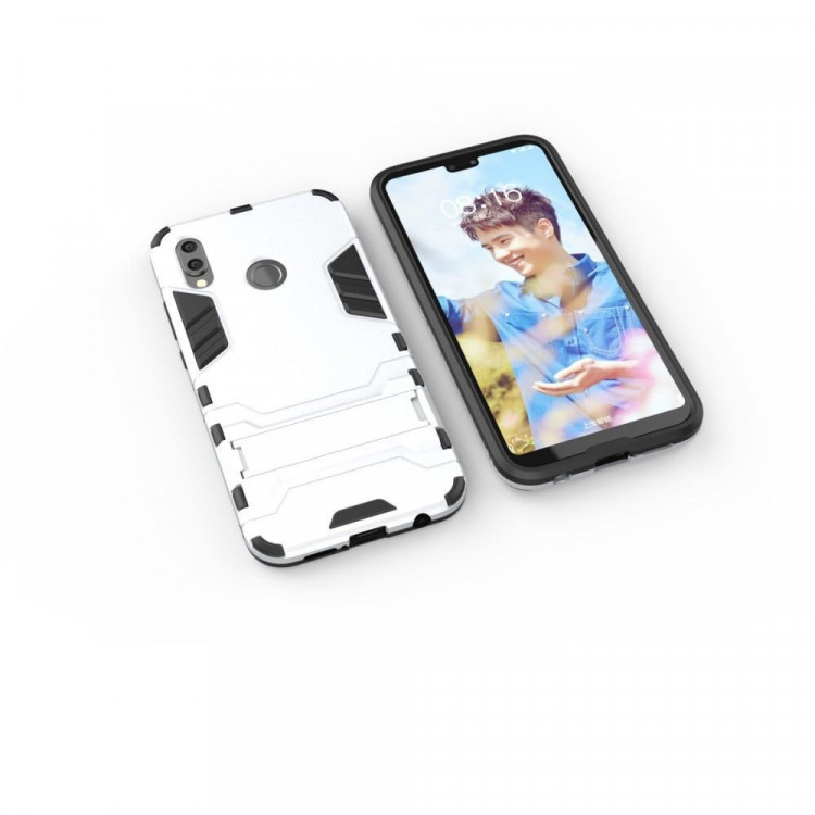 Чехол Duty Armor для Huawei P20 Lite / Nova 3e (серебряный)