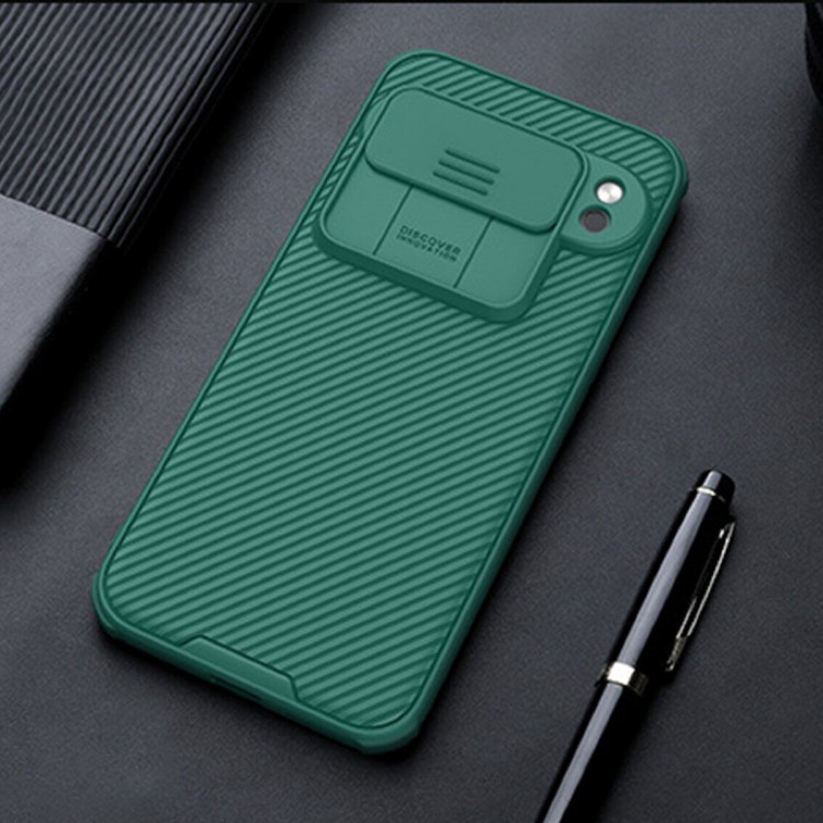 Чехол NILLKIN CamShield для Google Pixel 9 Pro (зеленый)