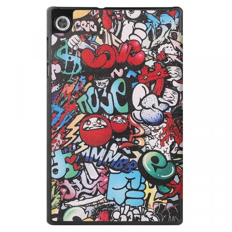 Чехол Smart Case для Lenovo Tab M10 HD, Tab M10 HD Gen 2, TB-X306 (Graffiti)