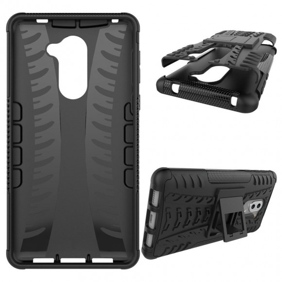 Чехол Hybrid Armor для Huawei Honor 6x 2016 (черный) Чехол Hybrid Armor для Huawei Honor 6x 2016 (черный)
