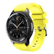 Силиконовый ремешок для Samsung Gear S3 Frontier / S3 Classic / Galaxy Watch 46мм / Watch 3 (45мм) (желтый) Силиконовый ремешок для Samsung Gear S3 Frontier / S3 Classic / Galaxy Watch 46мм / Watch 3 (45мм) (желтый)