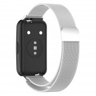 Миланский браслет для для Huawei Band 6 / Honor Band 6 (серебряный) Миланский браслет для для Huawei Band 6 / Honor Band 6 (серебряный)