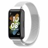 Миланский браслет для для Huawei Band 6 / Honor Band 6 (серебряный)