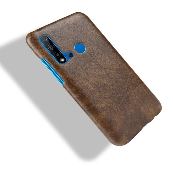 Кожаная накладка-чехол для Huawei P20 lite (2019) / Huawei nova 5i (коричневый) Кожаная накладка-чехол для Huawei P20 lite (2019) / Huawei nova 5i (коричневый)