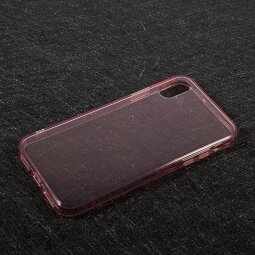 Силиконовый TPU чехол для iPhone X / ХS (розовый)