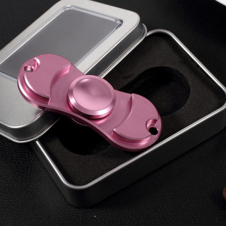 Ручной спиннер Fidget-Spinner (розовое золото)