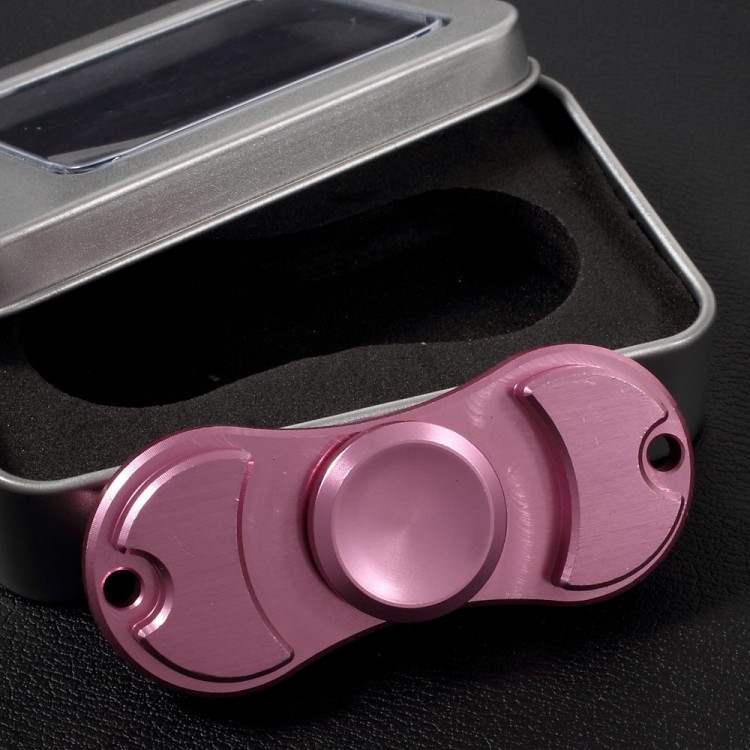 Ручной спиннер Fidget-Spinner (розовое золото)