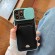 Чехол с отделением для карт и защитой камеры для iPhone 13 (голубой)
