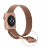 Миланский сетчатый браслет Luxury для Apple Watch 40 и 38мм (розовое золото)