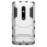 Чехол Duty Armor для Motorola Moto X Play (серебряный)