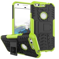 Чехол Hybrid Armor для Google Pixel (черный + зеленый) Чехол Hybrid Armor для Google Pixel (черный + зеленый)