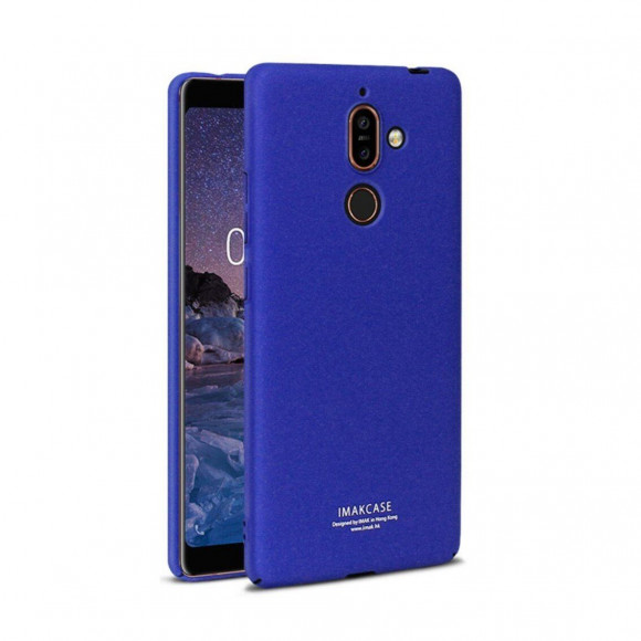 Чехол iMak Finger для Nokia 7 Plus (голубой)