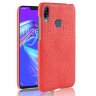 Чехол Crocodile Texture для Asus Zenfone Max (M2) ZB633KL (красный)