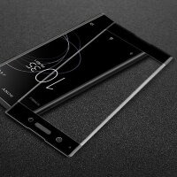 Защитное стекло 3D для Sony Xperia XA1 Plus (черный)