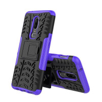 Чехол Hybrid Armor для OnePlus 6 (черный + фиолетовый)