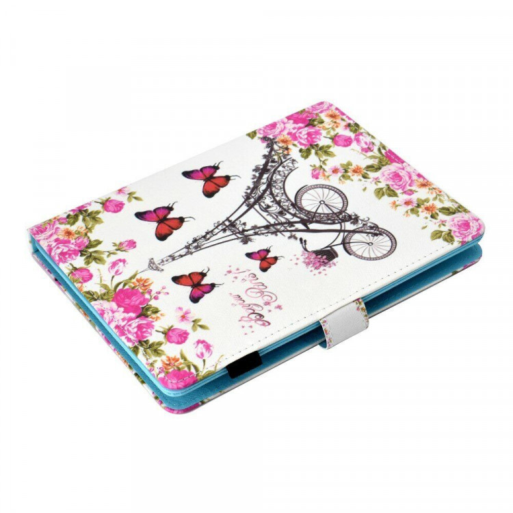 Универсальный чехол Coloured Drawing для планшета 8 дюймов (Eiffel Tower)
