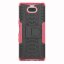 Чехол Hybrid Armor для Sony Xperia 10 (черный + розовый)