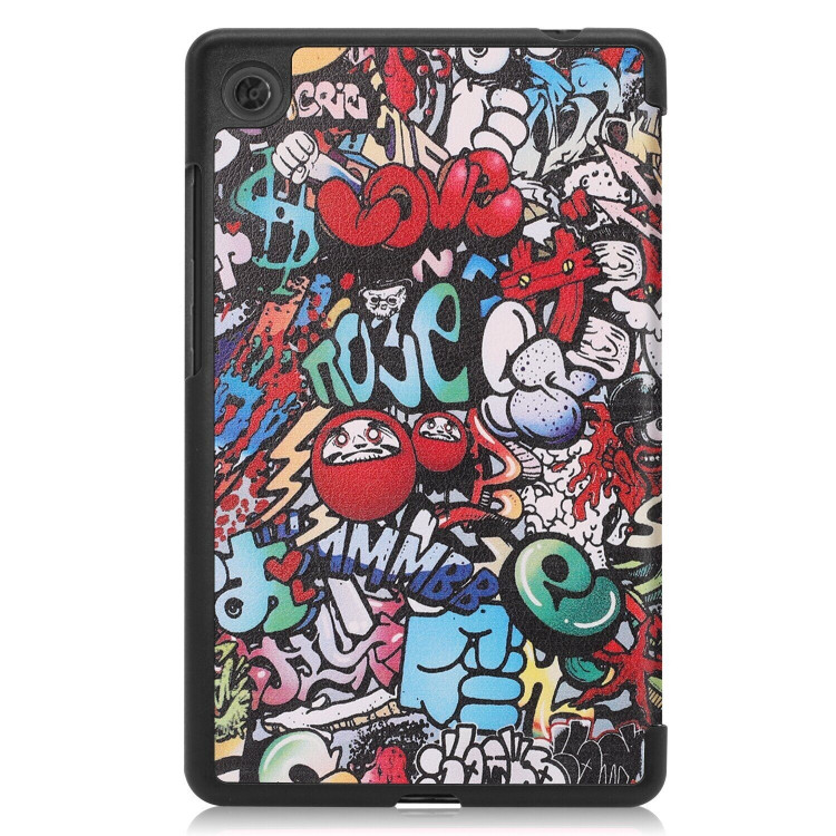 Чехол Smart Case для Lenovo Tab M7 (3rd Gen) TB-7306F, TB-7306X (Graffiti)
