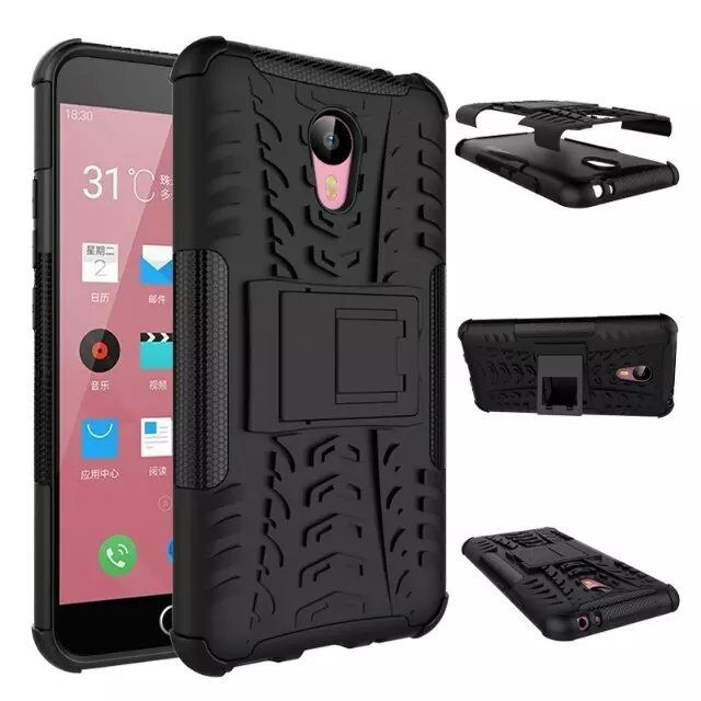 Чехол Hybrid Armor для Meizu M2 Note (черный)