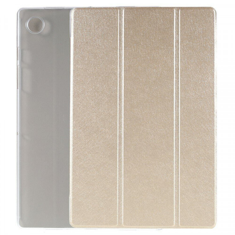 Чехол Smart Case для Samsung Galaxy Tab A8 10.5 (2021) SM-X200 / SM-X205 (золотой)
