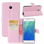 Чехол с визитницей для Meizu M5s (розовый)