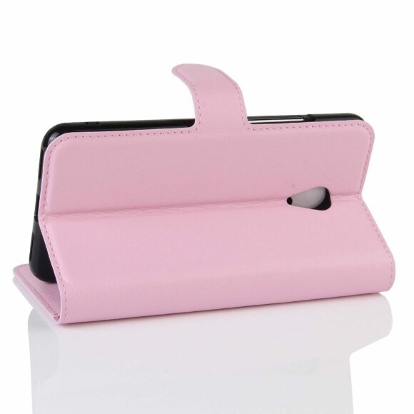 Чехол с визитницей для Meizu M5s (розовый)