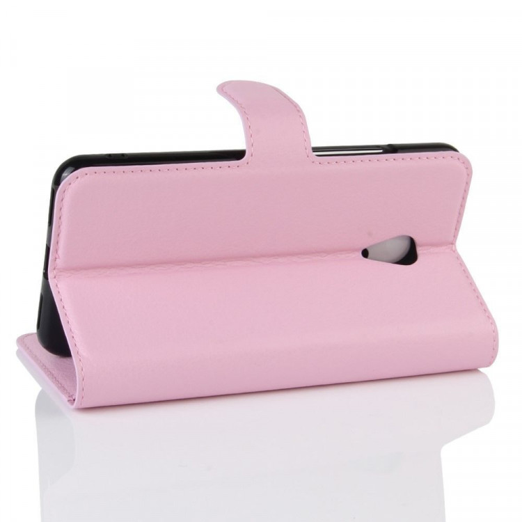 Чехол с визитницей для Meizu M5s (розовый)