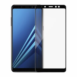 Защитное стекло FULL 3D для Samsung Galaxy J8 (2018) (черный)