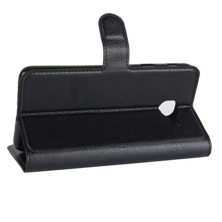 Чехол с визитницей для Samsung Galaxy J7 Max (черный)