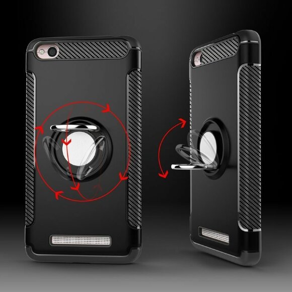 Чехол Hybrid Kickstand для Xiaomi Redmi 4A (темно-серый) Чехол Hybrid Kickstand для Xiaomi Redmi 4A (темно-серый)