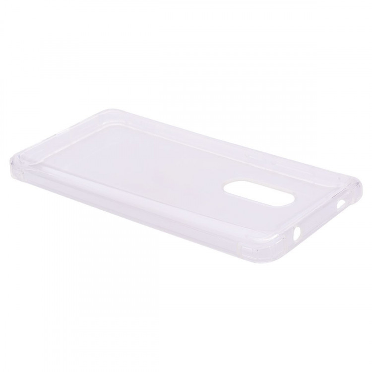 Силиконовый чехол с усиленными бортиками для Xiaomi Redmi Note 4X (прозрачный)
