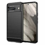 Чехол-накладка Carbon Fibre для Google Pixel 8 (черный) Чехол-накладка Carbon Fibre для Google Pixel 8 (черный)