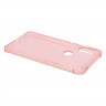 Силиконовый чехол с усиленными бортиками для Xiaomi Mi 8 (розовый)