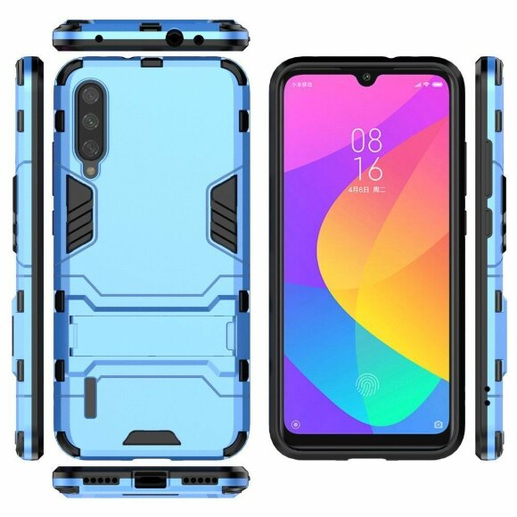 Чехол Duty Armor для Xiaomi Mi CC9e / Xiaomi Mi A3 (голубой) Чехол Duty Armor для Xiaomi Mi CC9e / Xiaomi Mi A3 (голубой)