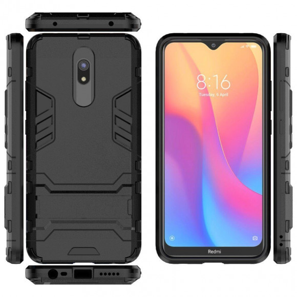 Чехол Duty Armor для Xiaomi Redmi 8 / Redmi 8A (черный) Чехол Duty Armor для Xiaomi Redmi 8 / Redmi 8A (черный)
