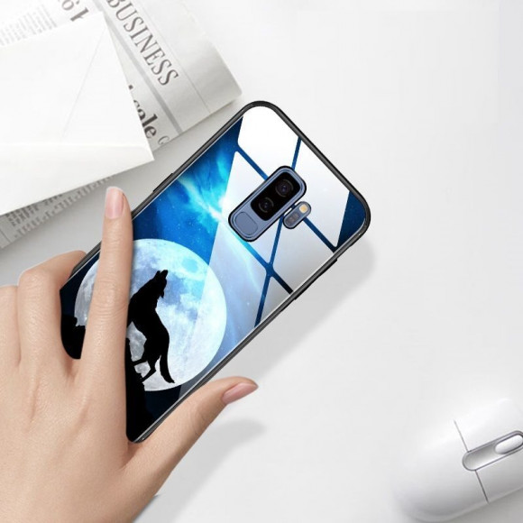 Чехол-накладка для Samsung Galaxy S9 SM-G960 (Night Along Wolf) Чехол-накладка для Samsung Galaxy S9 SM-G960 (Night Along Wolf)